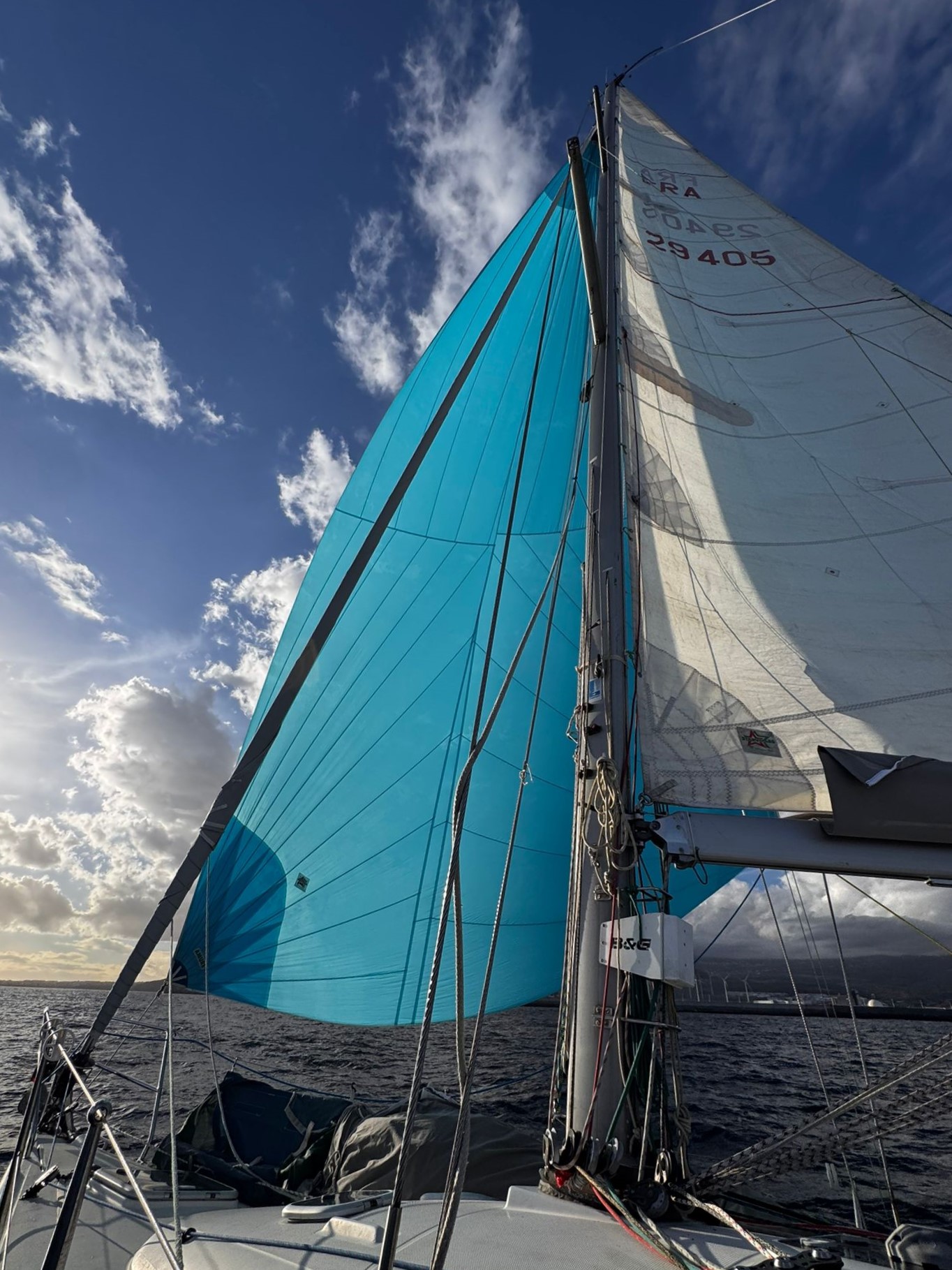 Voilier en mer